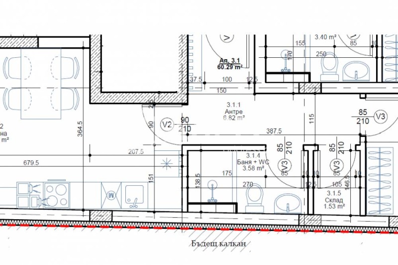 Продава 2-СТАЕН, гр. София, Овча купел, снимка 2 - Апартаменти - 52439197