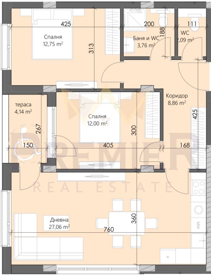 Продава 3-СТАЕН, гр. Пловдив, Кършияка, снимка 2 - Апартаменти - 54929977