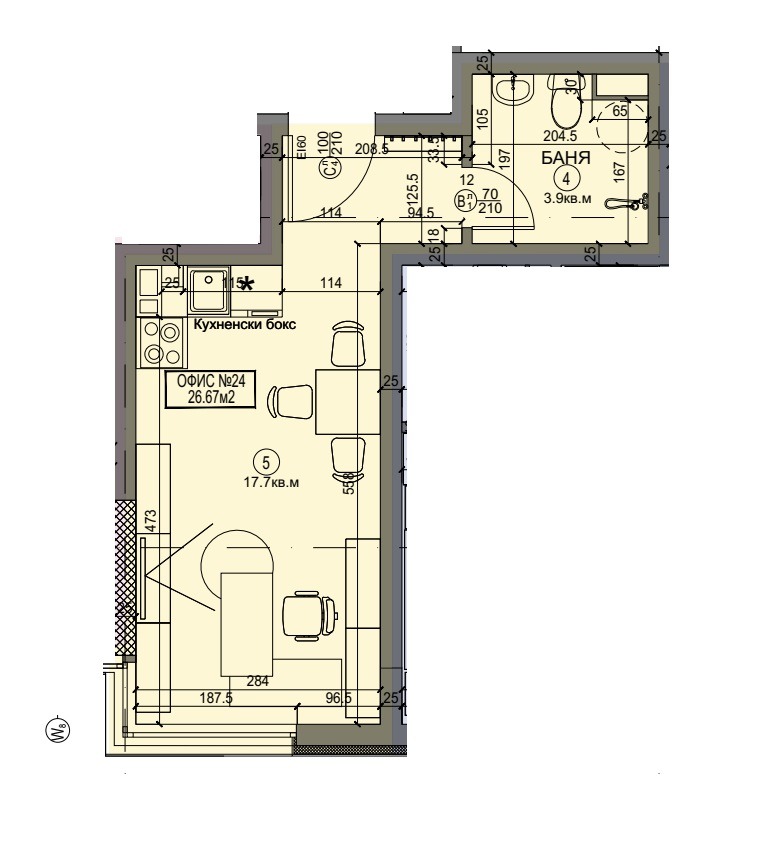 Na prodej  Kancelář Sofia , Borovo , 63 m2 | 14453499 - obraz [11]