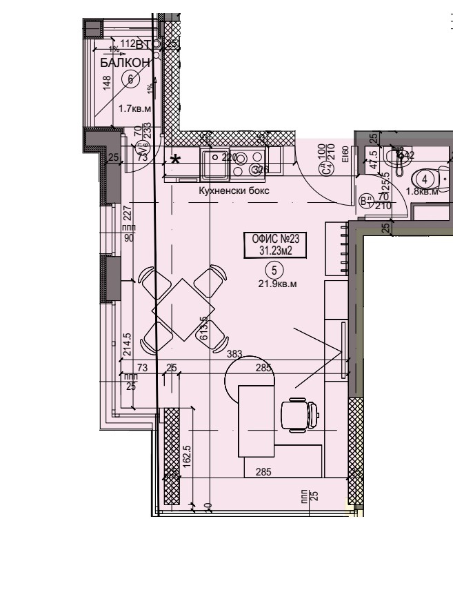 Na prodej  Kancelář Sofia , Borovo , 63 m2 | 14453499 - obraz [10]