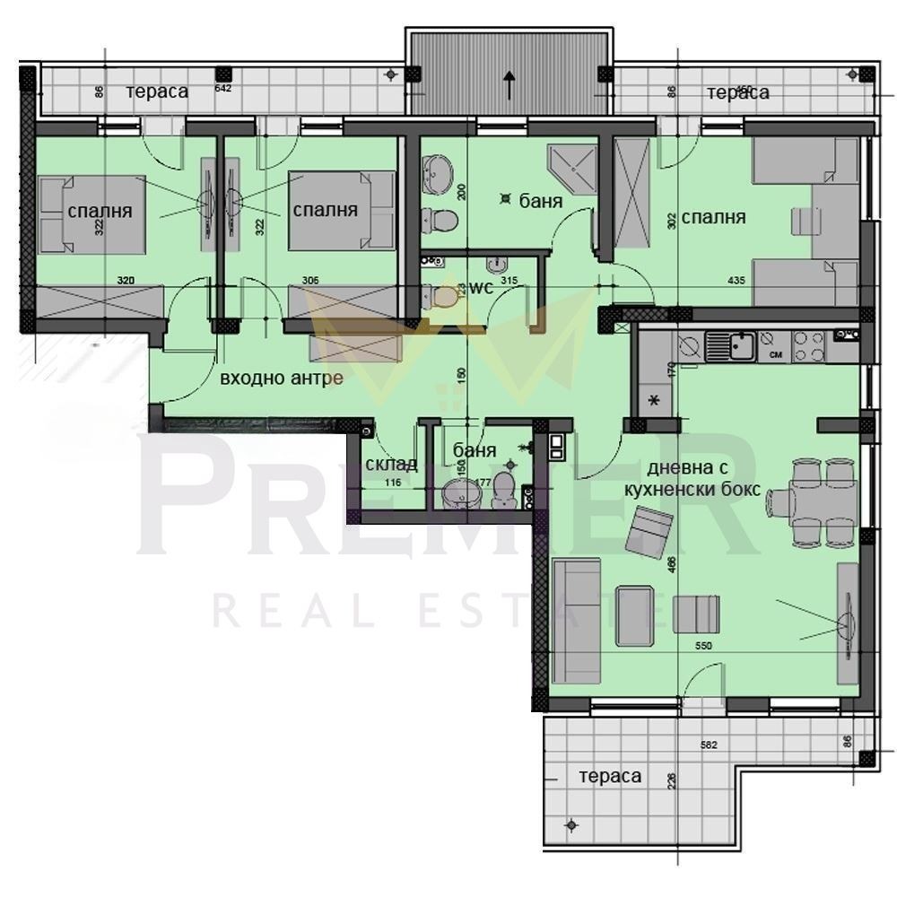 Продава 4-СТАЕН, гр. Пловдив, Остромила, снимка 14 - Апартаменти - 55433694