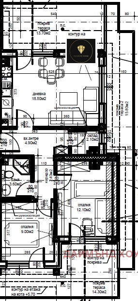 Продава 3-СТАЕН, гр. Пловдив, Остромила, снимка 2 - Aпартаменти - 48627086