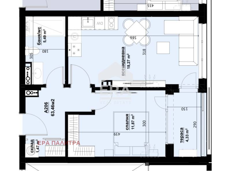 Продава 2-СТАЕН, гр. Бургас, Изгрев, снимка 9 - Aпартаменти - 49474961