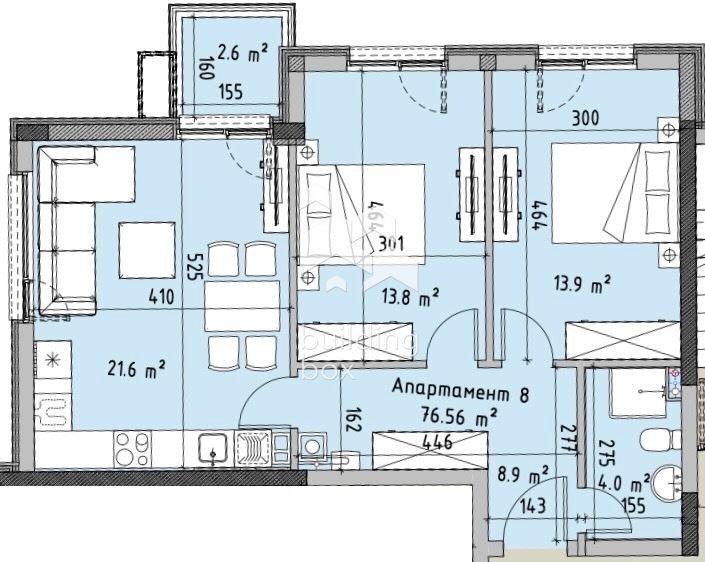 Продава 3-СТАЕН, гр. София, Витоша, снимка 5 - Aпартаменти - 47311288