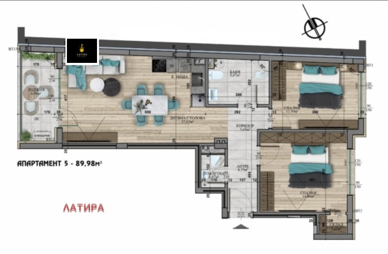Продава 3-СТАЕН, гр. София, Дианабад, снимка 16 - Апартаменти - 52397357