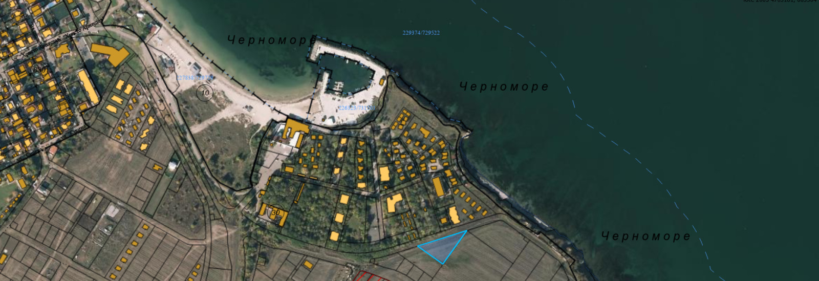 Продава ПАРЦЕЛ, гр. Бургас, Крайморие