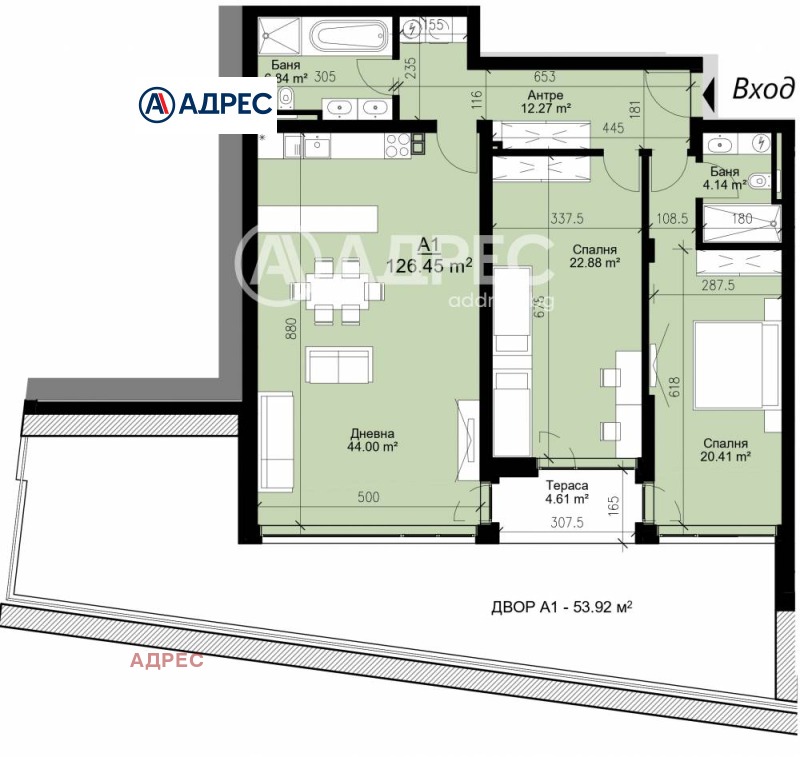 Eladó  2 hálószobás Varna , Briz , 185 négyzetméter | 98174553 - kép [4]