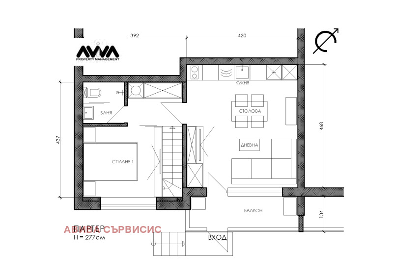 Продава 2-СТАЕН, гр. София, Яворов, снимка 9 - Aпартаменти - 46318640