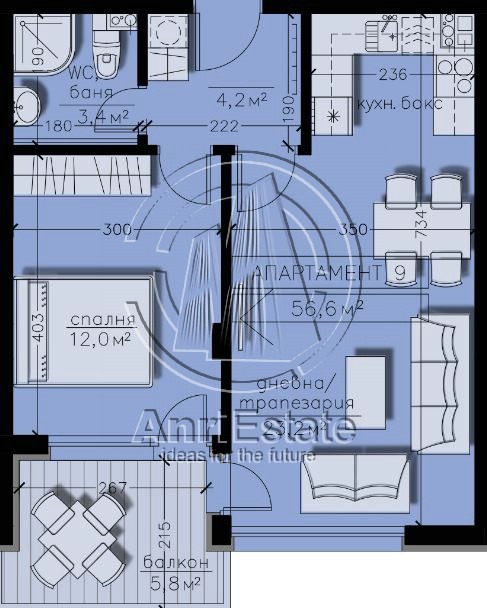 À venda  1 quarto Sofia , Boiana , 66 m² | 26252733 - imagem [4]