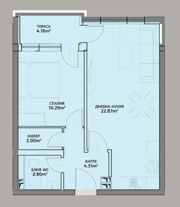 À vendre  1 chambre Plovdiv , Tsentar , 66 m² | 72389273 - image [3]