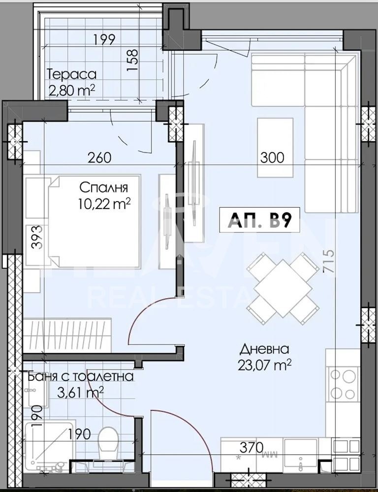 Продава 2-СТАЕН, гр. Пловдив, Гагарин, снимка 2 - Апартаменти - 55689239