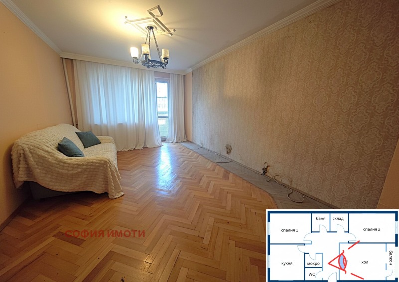 Продава 3-СТАЕН, гр. София, Люлин 3, снимка 3 - Апартаменти - 52680394