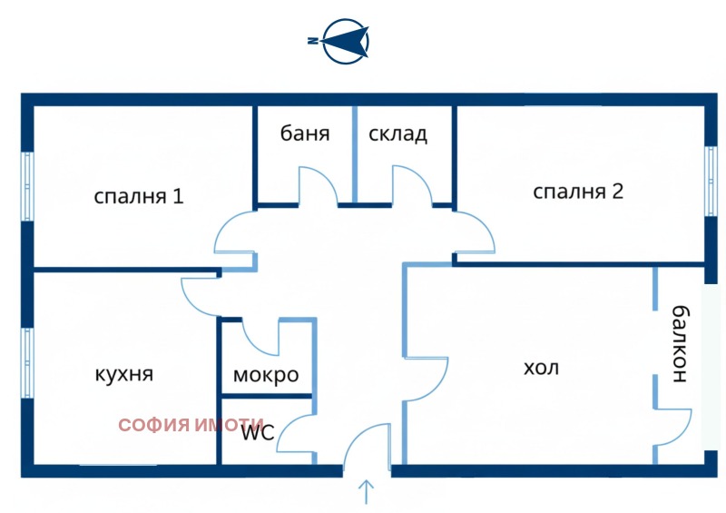 Продава 3-СТАЕН, гр. София, Люлин 3, снимка 9 - Апартаменти - 52680394