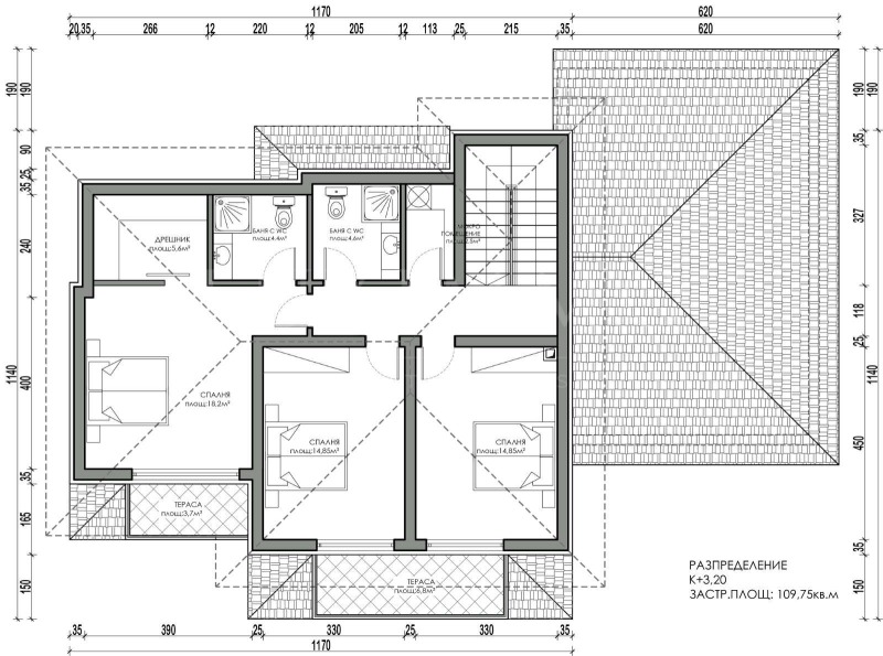 Продава КЪЩА, гр. Сливница, област София област, снимка 8 - Къщи - 47944194