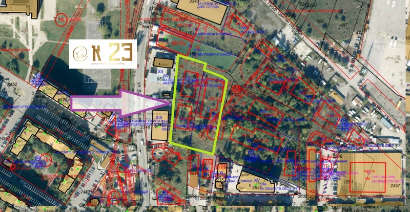 Продава ПАРЦЕЛ, гр. София, Дружба 2, снимка 1 - Парцели - 49307488
