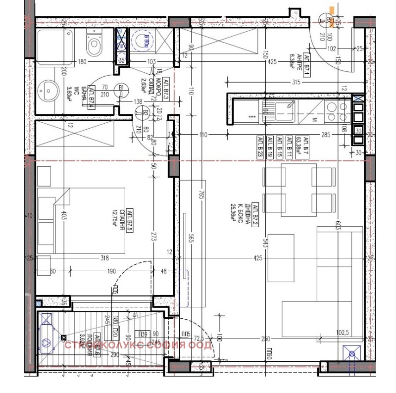 Продава  2-стаен град София , Младост 4 , 79 кв.м | 63056830
