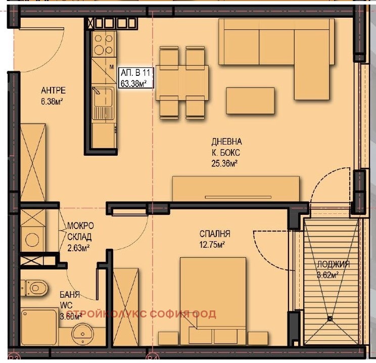 Продава  2-стаен град София , Младост 4 , 79 кв.м | 63056830 - изображение [2]