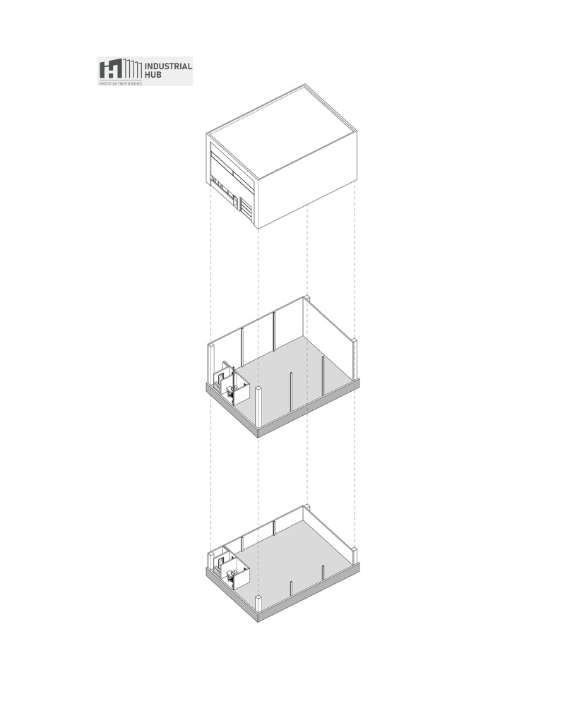 Продава ПРОМ. ПОМЕЩЕНИЕ, гр. Пловдив, Индустриална зона - Марица, снимка 2 - Производствени сгради - 53379465