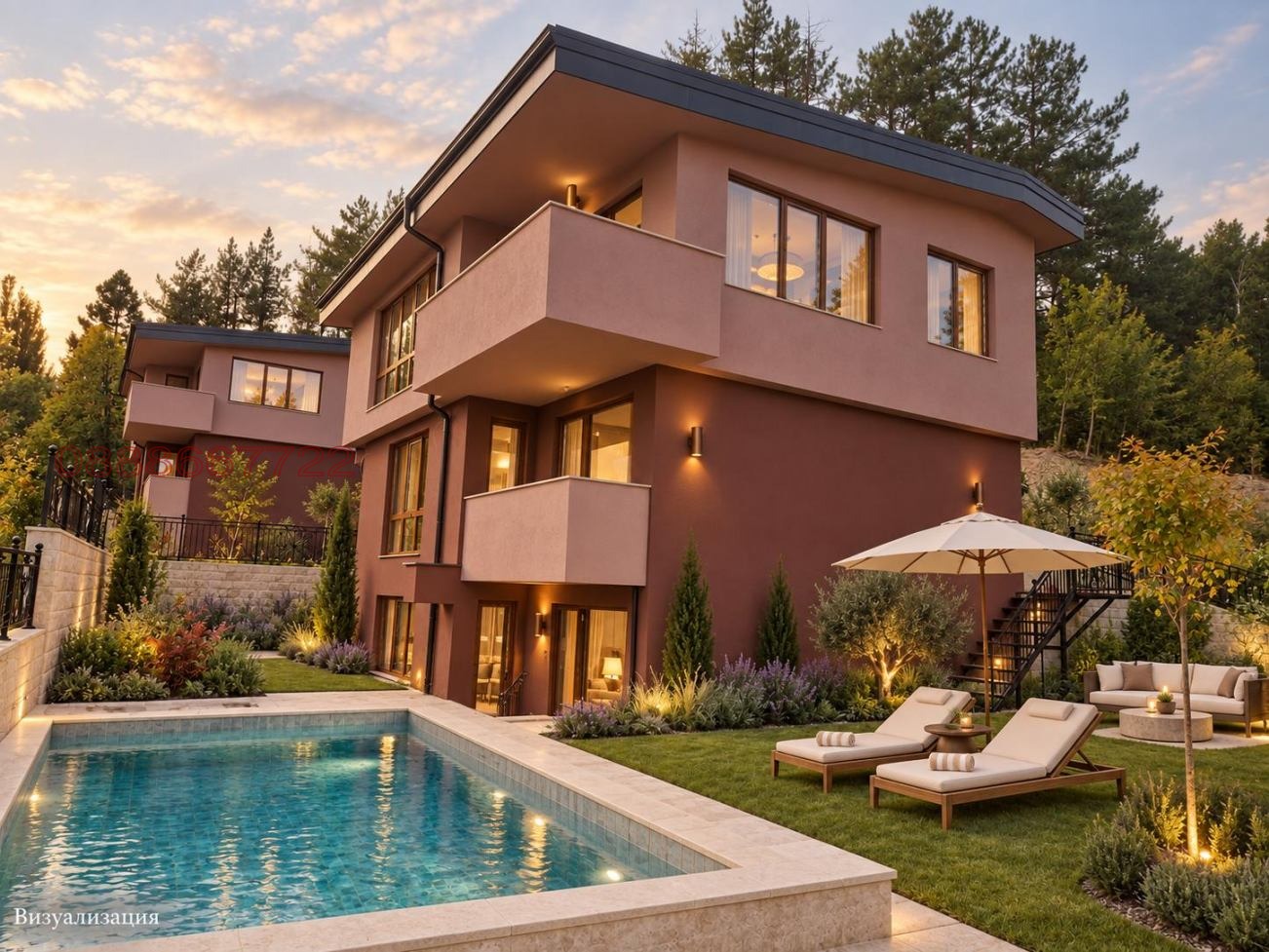 Продава КЪЩА, гр. София, с. Панчарево, снимка 8 - Къщи - 56252643