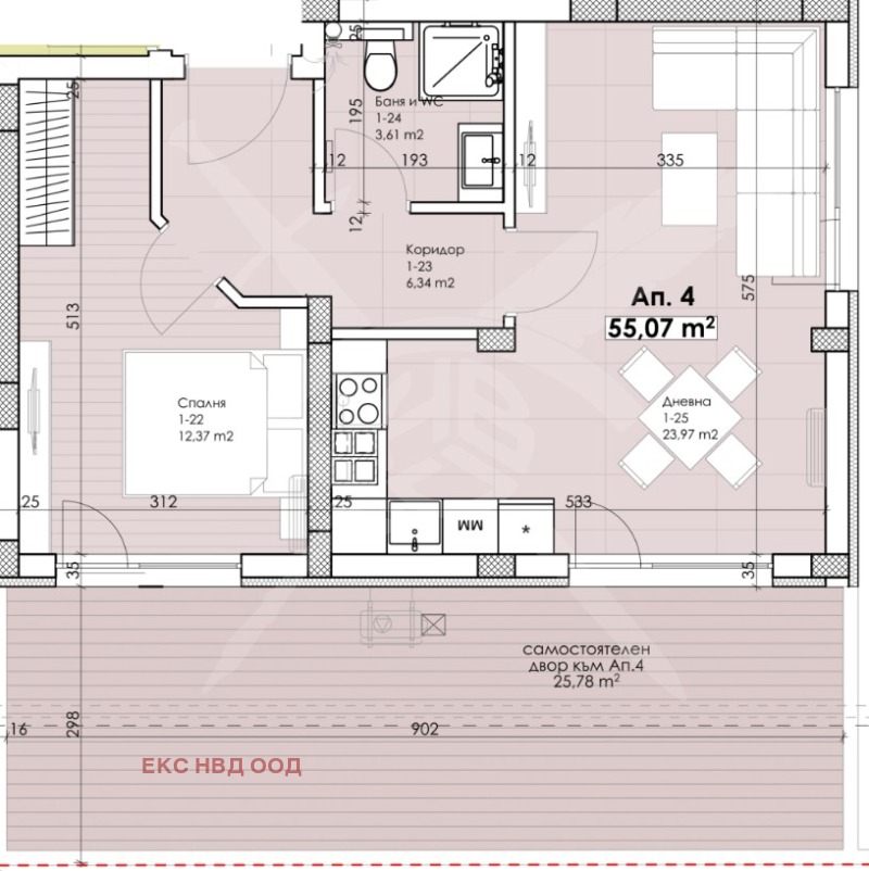 Продава 2-СТАЕН, гр. Пловдив, Остромила, снимка 1 - Aпартаменти - 47507383