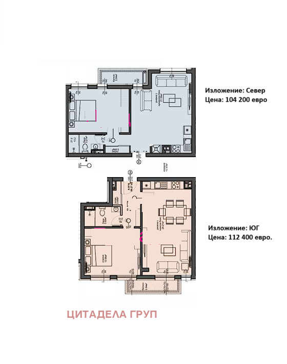 Zu verkaufen  1 Schlafzimmer Sofia , Malinowa dolina , 66 qm | 33922672 - Bild [3]