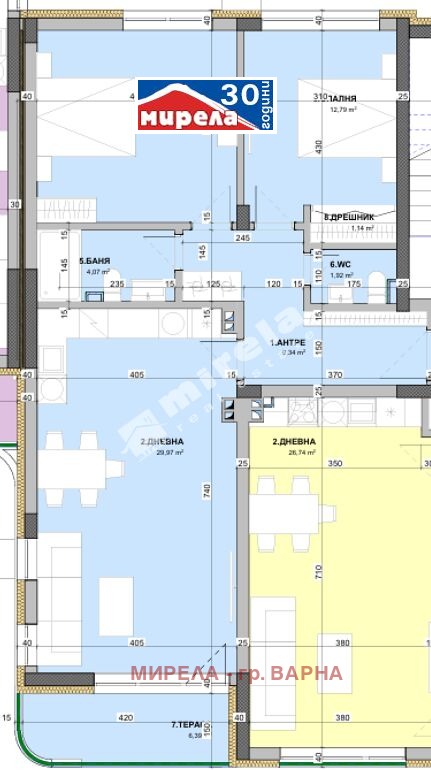 Продава 3-СТАЕН, град Варна, Виница • 156000 € / 305109.48 лв. • 67157755 1