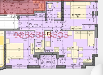 Продава 3-СТАЕН, гр. София, Слатина, снимка 3 - Апартаменти - 54800221
