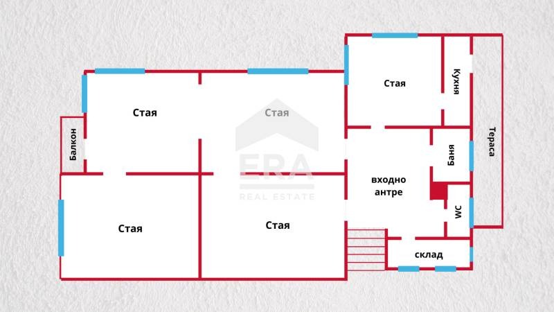 Продава ЕТАЖ ОТ КЪЩА, гр. Търговище, Център, снимка 14 - Етаж от къща - 48798312