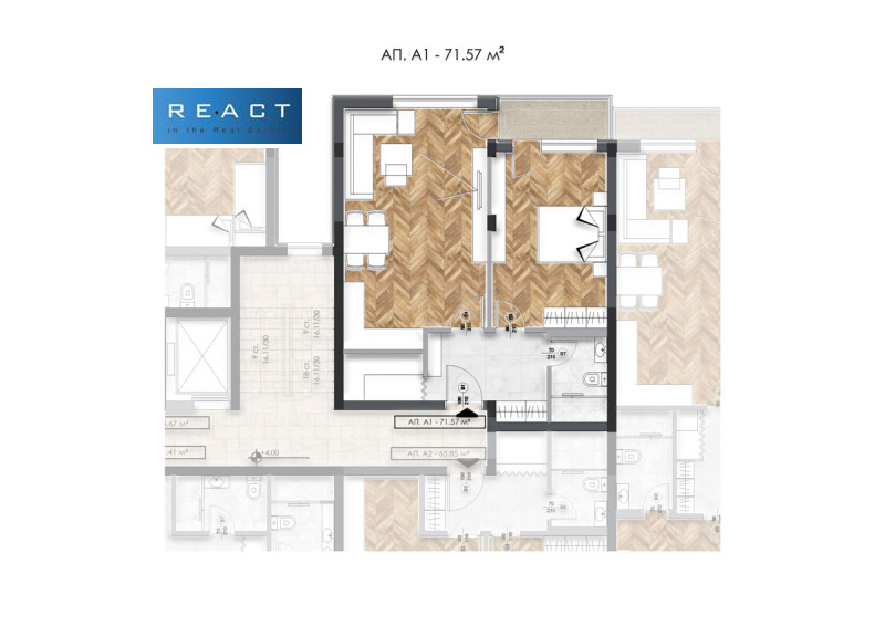 Продава 2-СТАЕН, гр. София, Люлин 6, снимка 2 - Апартаменти - 52636881