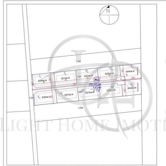 Продава ПАРЦЕЛ, гр. Пловдив, Беломорски