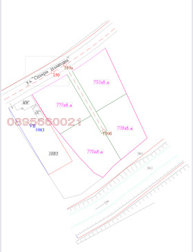 Продава парцел област София гр. Ботевград - [1] 