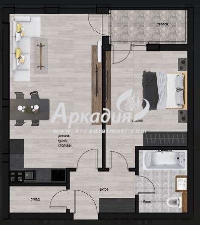 À venda  1 quarto Plovdiv , Centar , 79 m² | 79993694 - imagem [2]