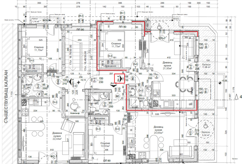 Продава  2-стаен град Варна , Център , 71 кв.м | 65742812 - изображение [3]