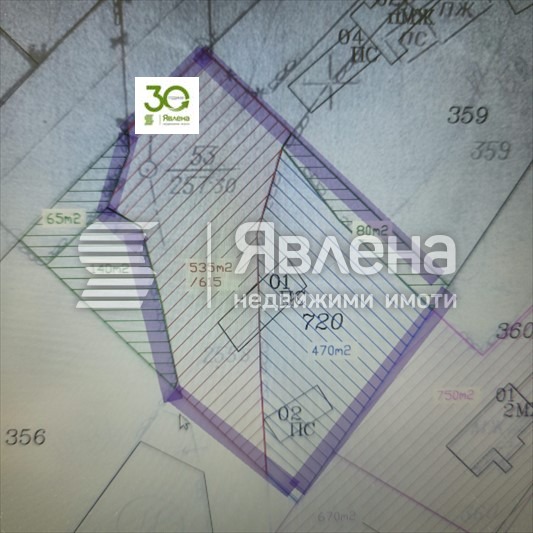 Продава ПАРЦЕЛ, с. Генерал Кантарджиево, област Варна, снимка 4 - Парцели - 53967296