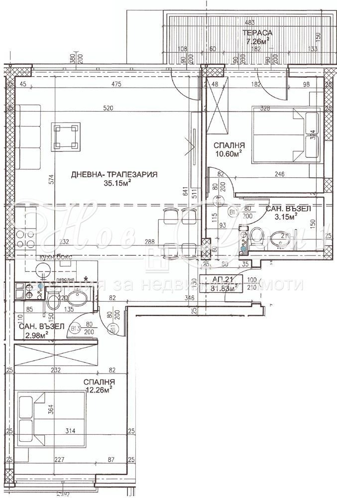For Sale  2 bedroom Sofia , Obelya 2 , 95 sq.m | 22948796 - image [9]
