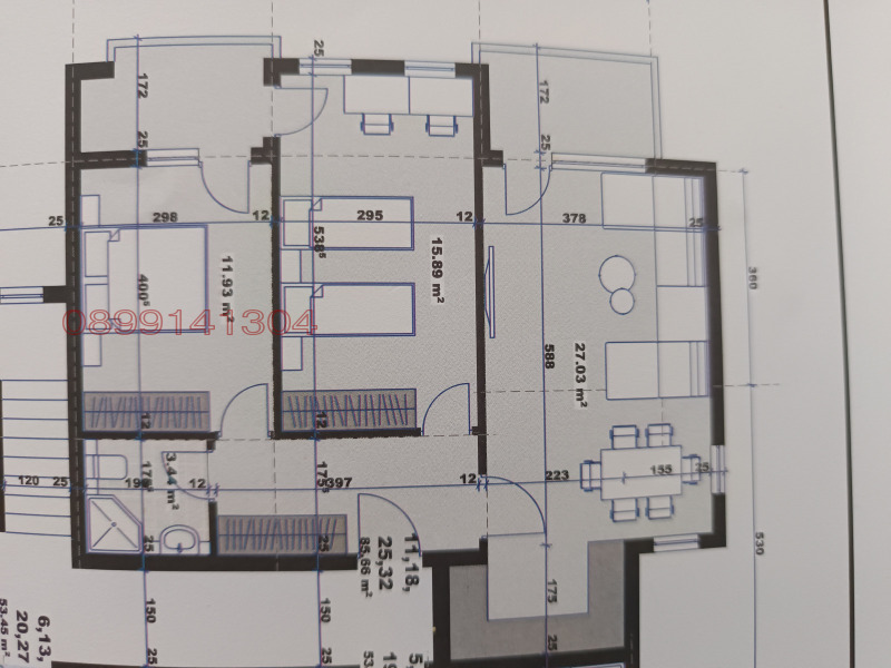 Продава 3-СТАЕН, гр. Стара Загора, Три чучура - север, снимка 7 - Апартаменти - 52752145