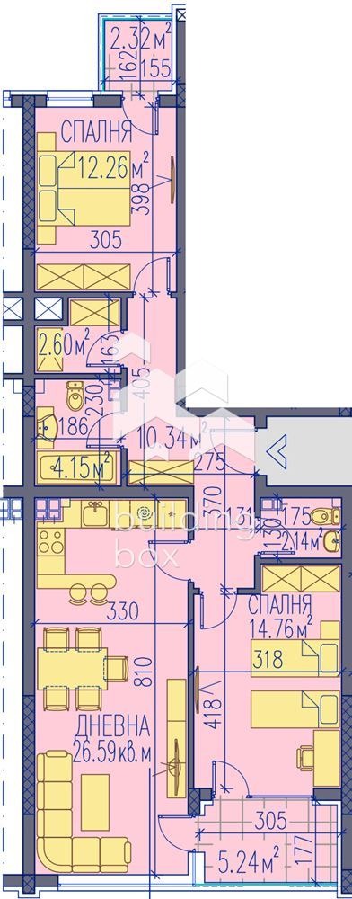 Продава 3-СТАЕН, гр. Пловдив, Тракия, снимка 5 - Апартаменти - 54865141