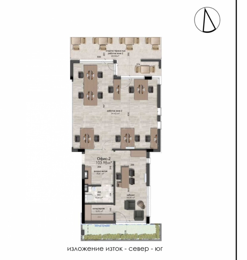 For Sale  Office Sofia , Boyana , 264 sq.m | 43263558 - image [6]