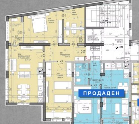 2 спальні Сухата река, София