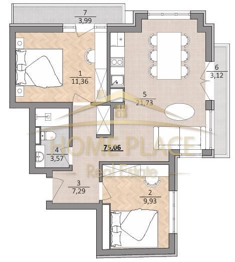 Продава 2-СТАЕН, гр. Варна, Център, снимка 7 - Апартаменти - 53562857