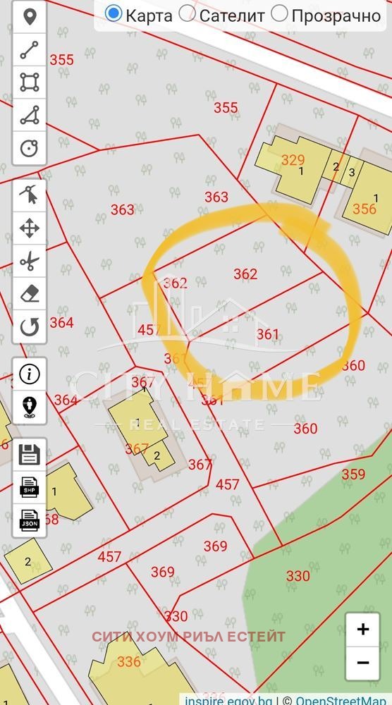 Продава ПАРЦЕЛ, с. Храбрино, област Пловдив