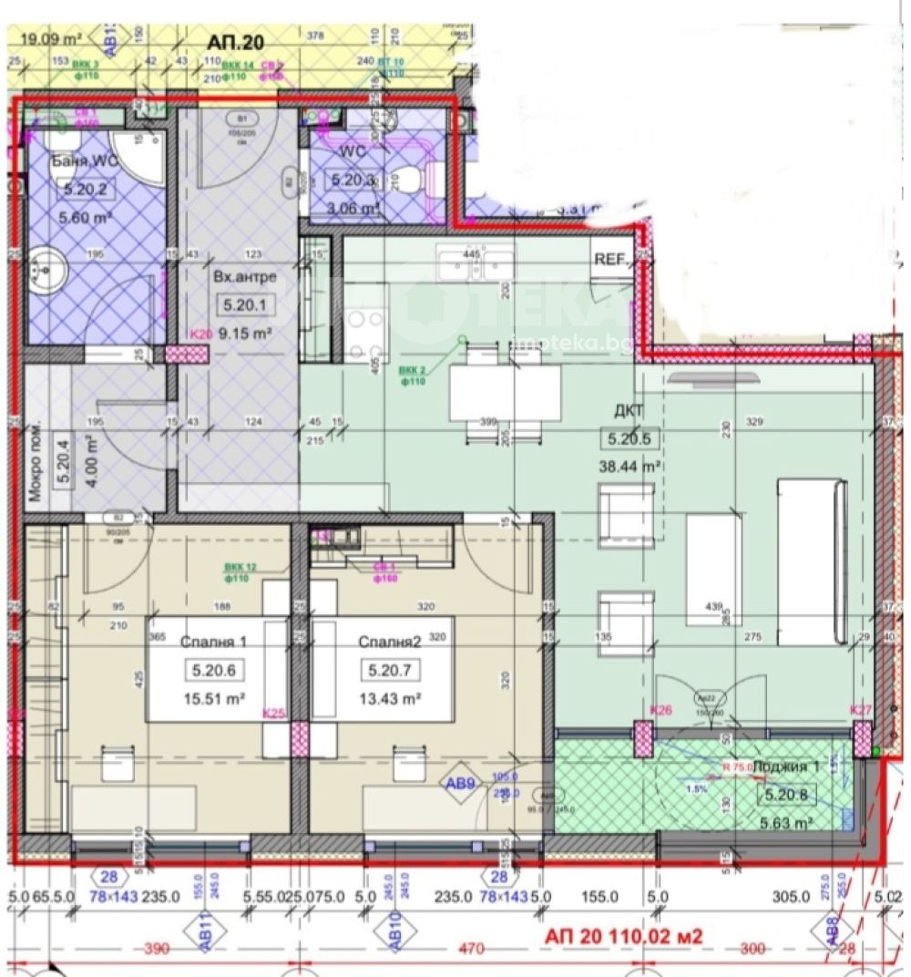 Продава 3-СТАЕН, гр. София, Витоша, снимка 2 - Апартаменти - 52606944