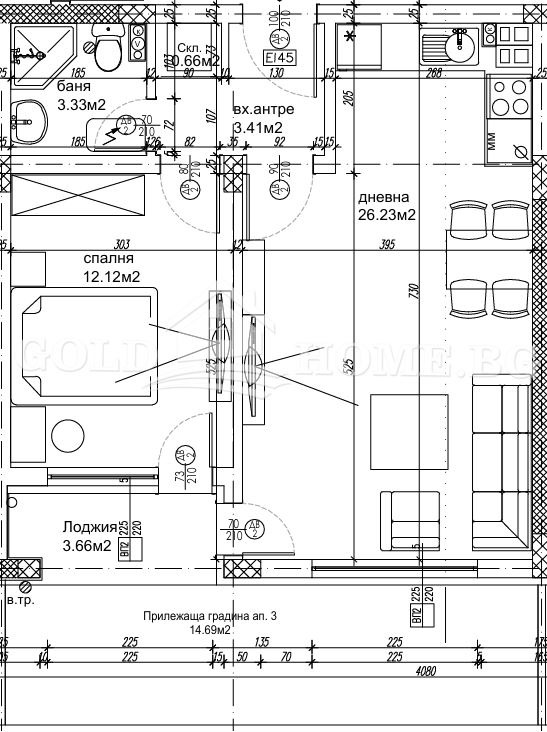 Продава 2-СТАЕН, гр. Пловдив, Остромила, снимка 2 - Апартаменти - 54266559