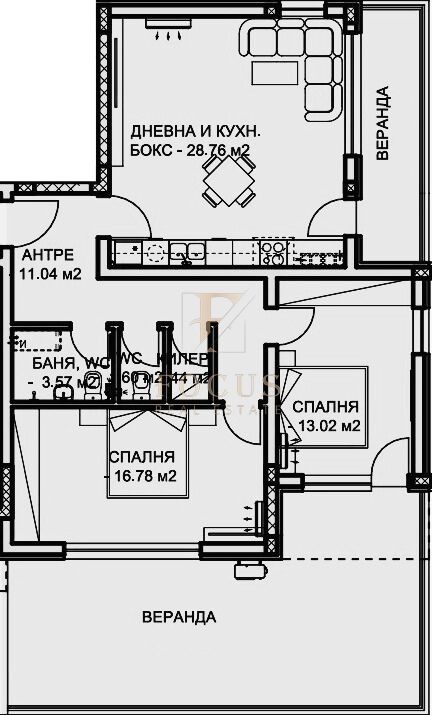 En venta  2 dormitorios Plovdiv , Ostromila , 152 metros cuadrados | 68577049 - imagen [2]