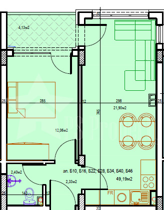 Продава 2-СТАЕН, гр. Стара Загора, Три чучура - център, снимка 3 - Aпартаменти - 48188212