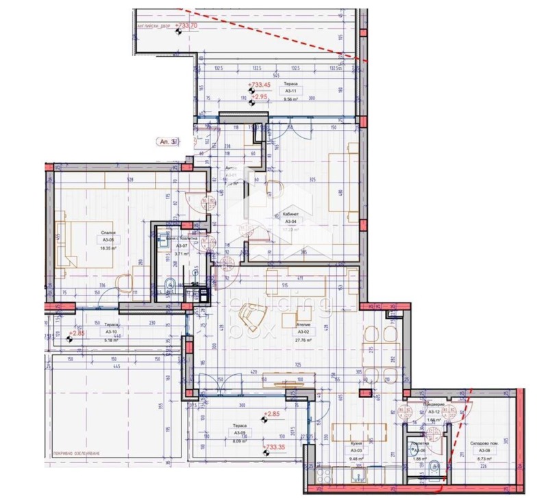 Продава 3-СТАЕН, гр. София, Бояна, снимка 3 - Aпартаменти - 48589861