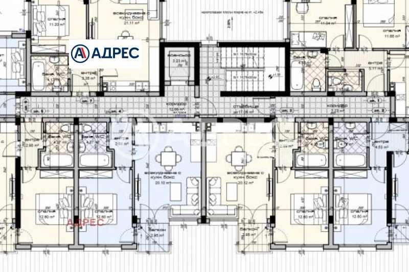 En venta  2 dormitorios Varna , Vinitsa , 97 metros cuadrados | 50389625 - imagen [14]
