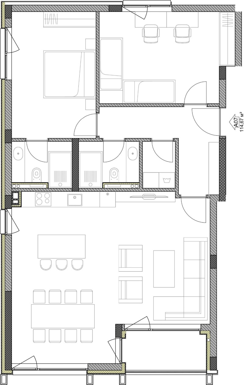 Продава 3-СТАЕН, гр. Варна, м-т Долна Трака, снимка 3 - Апартаменти - 53463440