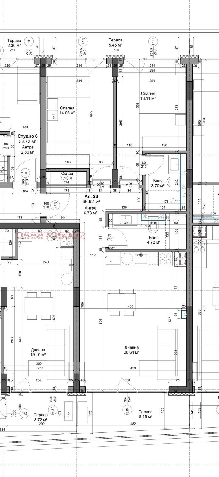 Продава 3-СТАЕН, гр. Варна, Младост 1, снимка 4 - Апартаменти - 55114124