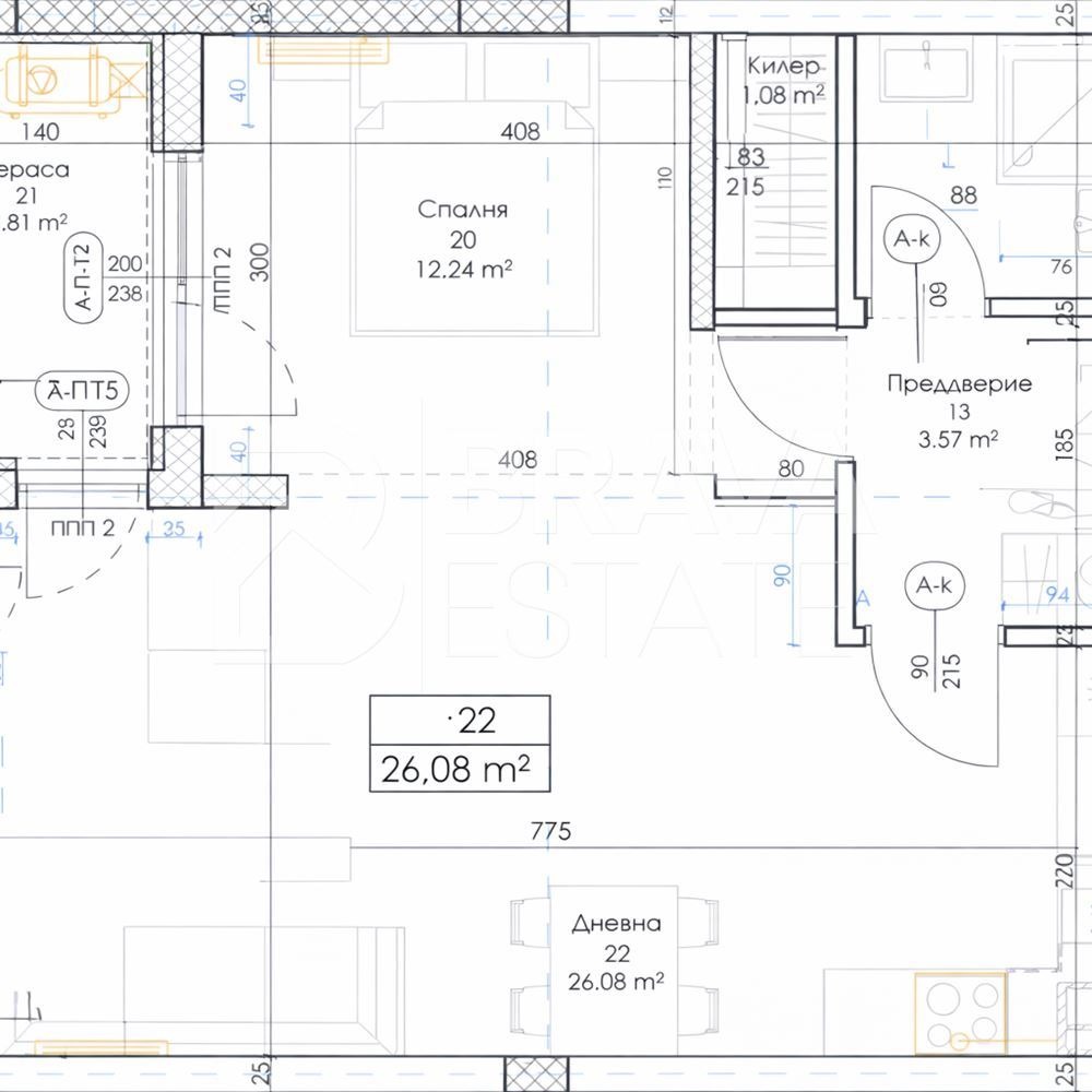 Продава 2-СТАЕН, гр. Пловдив, Беломорски, снимка 9 - Апартаменти - 53981334